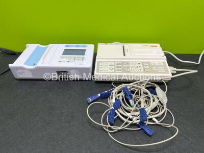 Job Lot Including 1 x Seca CT3000i ECG Machine with ECG Lead and 1 x Welch Allyn CP50 ECG Machine (Both Power Up) *SN 87474 / 109200603913*