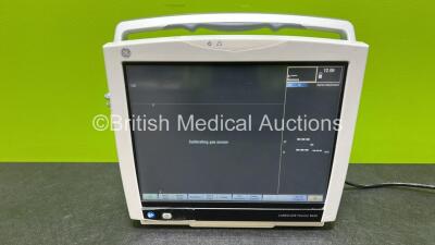 GE B450 Carescape Patient Monitor *Mfd 2014* (Powers Up) with GE Type E-MINIC-00 Gas Module with Mini D-fend Water Trap *SN 6565191 / SJA14291660HA* - 6