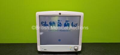 GE Carescape Type B650-01 TouchScreen Patient Monitor *Mfd 2012* (Powers Up) *SN SEW12018041HA*