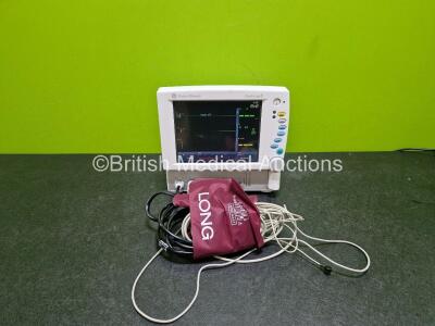 Datex Ohmeda Cardiocap 5 Patient Monitor Including ECG, SpO2, T1, NIBP and Printer Options (Powers Up)