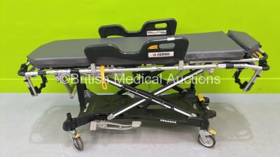 Ferno Pegasus Hydraulic Ambulance Stretcher with Mattress (Hydraulics Tested Working) *S/N PEG7013*