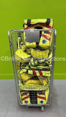 Cage of Various Ambulance Emergency Carry Bags (Cage Not Included)