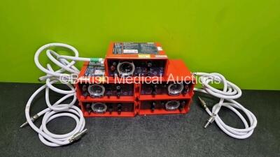 5 x PneuPac paraPAC 200D MR Compatible Ventilators with Hoses - 5
