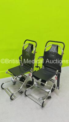 2 x Ferno Compact Track Chairs - 2