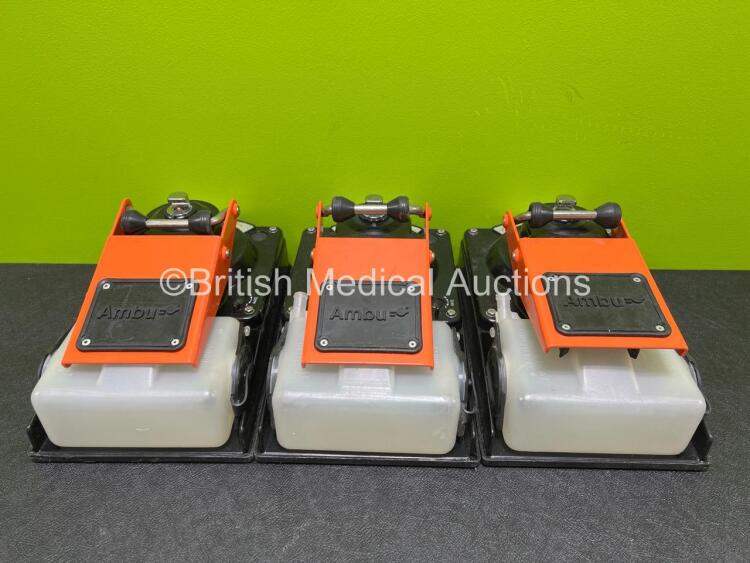 3 x Ambu Uni-Suction Pumps