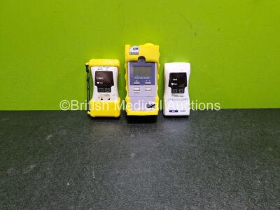 Job Lot Including 2 x BCI 3301 Pulse Oximeters and 1 x Nellcor Microstream N-85 Portable Bedside Capnograph