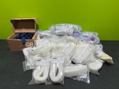 Job Lot Including 5 x Armstrong Medical Ventilator Circuits *Expire 2025* AHT Infant Positioning Strap Sets and Box of Straps