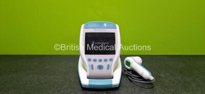 Verathon Bladderscan BVI9400 Bladder Scanner (Powers Up and Cracked Screen - See Photo) with 1 x Transducer *Untested* and 1 x Verathon Ref 0400-0066 Battery *SN B4017826*