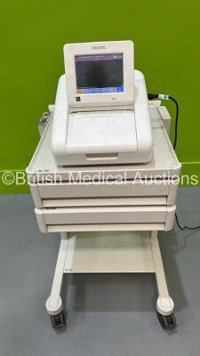 Philips Avalon FM30 Fetal Monitor on Stand (Powers Up with Display Fault)