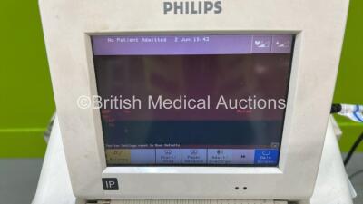 Philips Avalon FM30 Fetal Monitor on Stand (Powers Up with Display Fault) - 2