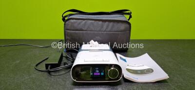 1 x Philips Respironics DreamStation BiPAP S/T Unit *Mfd 2022* with 1 x DreamStation Humidifier and 1 x Power Supply in Carry Bag (Powers Up) *SN J32776153ABEE*