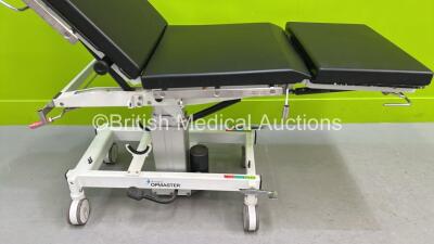 Seward Opmaster Minor Ops Table with Cushions - Damage to 1 x Pedal (Hydraulics Tested Working) - 4