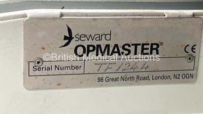 Seward Opmaster Minor Ops Table with Cushions - Damage to 1 x Pedal (Hydraulics Tested Working) - 6