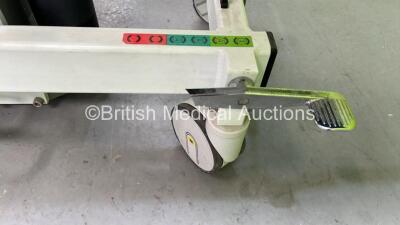 Seward Opmaster Minor Ops Table with Cushions - Damage to 1 x Pedal (Hydraulics Tested Working) - 7