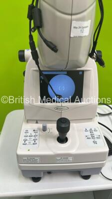 TopCon TRC-NW8 Non-Mydriatic Retinal Camera with PC Unit and Keyboard on Motorized Table (Powers Up - HDD REMOVED FROM PC UNIT) *S/N 087201* **Mfd 2014** ***IR686*** - 7