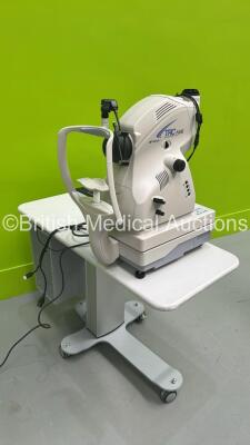 TopCon TRC-NW8 Non-Mydriatic Retinal Camera with PC Unit and Keyboard on Motorized Table (Powers Up - HDD REMOVED FROM PC UNIT) *S/N 087201* **Mfd 2014** ***IR686*** - 11