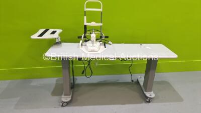 Aidata Ophthalmic Table with Slit Lamp Base Unit (Incomplete)