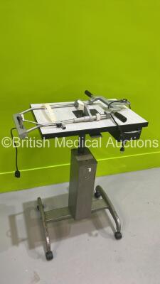 Haag Streit Bern Hydraulic Ophthalmic Table with Chin Rest (Chin Rest Not Attached)