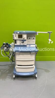 Drager Fabius GS Anaesthesia Machine Software Version 3.37b - Total Hours Run 69666 - Total Ventilator Hours 771 with Bellows and Hoses (Powers Up) *S/N ARWK0184* - 2