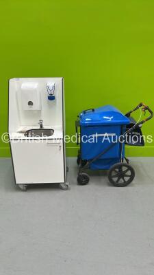 1 x Mobile Wash Unit and 1 x Mobile Basket *001621*