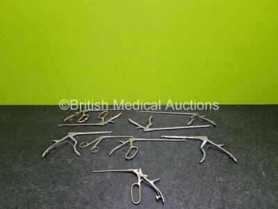 9 x Various Laparoscopic Graspers