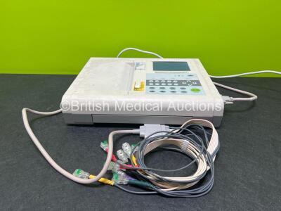 Digital 12 Channel ECG Machine with Lead (Powers Up)