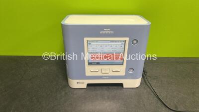 Philips Respironics Trilogy 100 Ventilator Software Version 14.2.04 *Mfd - 14/03/2020* With User Manual and 1 x Li-ion Rechargeable Battery in Case (Powers Up with Low Pressure, Circuit Disconnect, Low Minute Ventilation and Internal Battery Depleted Mess - 6