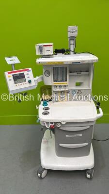 Datex-Ohmeda S/5 Aespire Anaesthesia Machine with Datex-Ohmeda 7100 Ventilator Software Version 1.4 with Drager Scio Four Oxi Plus, Bellows and Hoses (Powers up)