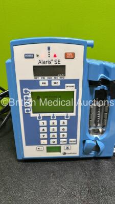 4 x Carefusion Alaris SE Infusion Pumps (All Power Up wit Malfunction Displayed) - 3