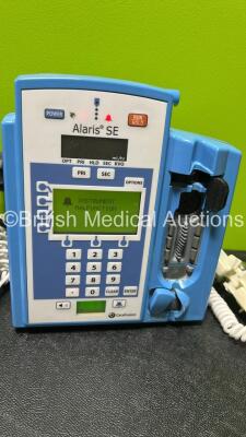 4 x Carefusion Alaris SE Infusion Pumps (All Power Up wit Malfunction Displayed) - 6