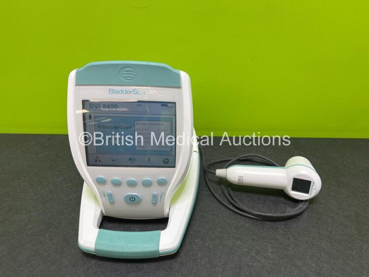 Verathon BVI 9400 Bladder Scanner (Powers Up) with 1 x Transducer and 1 x Li-Ion Battery