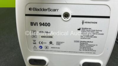 Verathon BVI 9400 Bladder Scanner (Powers Up) with 1 x Transducer and 1 x Li-Ion Battery - 7