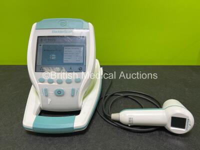 Verathon BVI 9400 Bladder Scanner (Powers Up with Cracks in Casing - See Photos) with 1 x Transducer and 1 x Li-Ion Battery