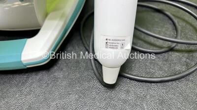 Verathon BVI 9400 Bladder Scanner (Powers Up with Cracks in Casing - See Photos) with 1 x Transducer and 1 x Li-Ion Battery - 5