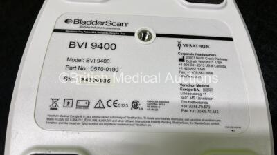 Verathon BVI 9400 Bladder Scanner (Powers Up) with 1 x Transducer and 1 x Li-Ion Battery - 7