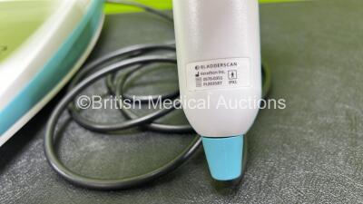 2 x Verathon BVI 9400 Bladder Scanners (No Power, 1 x Damage to Casing - See Photos) with 1 x Transducer and 1 x Li-Ion Battery - 6