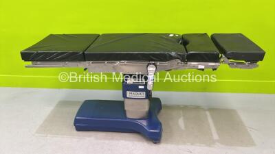 Maquet Alphastar Electric Operating Table with Controller and Cushions (Powers Up)