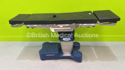 Maquet AlphaMaxx Electric Operating Table with Cushions (Powers Up)