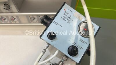 Datex-Ohmeda Aestiva/5 Induction Anaesthesia Machine with InterMed Penlon Nuffield Anaesthesia Ventilator Series 200 and Hose - 2