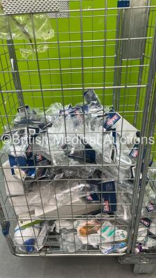 Cage of Mixed Consumables Including Safety Goggles , Mop Heads and SmartSafe Property Bags (Cage Not Included) - 2