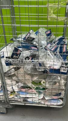 Cage of Mixed Consumables Including Safety Goggles , Mop Heads and SmartSafe Property Bags (Cage Not Included) - 3