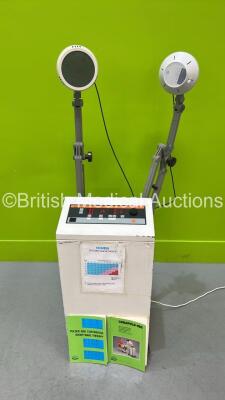 Enraf Nonius Curapuls 403 Shortwave Therapy Unit with 2 x Applicators (Powers Up) *S/N 02-0248*