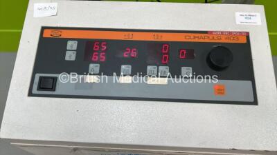 Enraf Nonius Curapuls 403 Shortwave Therapy Unit with 2 x Applicators (Powers Up) *S/N 02-0248* - 2