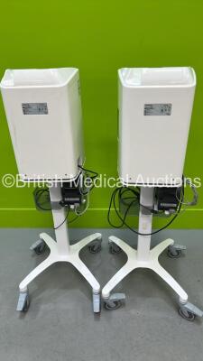 2 x Nanosonics Trophon EPR High Level Ultrasound Transducer Disinfection / Sterilization Systems on Stands (Both Power Up) *S/N 30264-016 / 38145-013* - 4