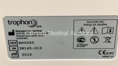 2 x Nanosonics Trophon EPR High Level Ultrasound Transducer Disinfection / Sterilization Systems on Stands (Both Power Up) *S/N 30264-016 / 38145-013* - 5