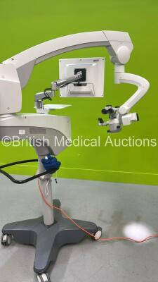 Zeiss OPMI Vario 700 Dual Operated Surgical Microscope with 2 x f170 Binoculars, 4 x 12,5x Eyepieces and Monitor on Zeiss Stand (Powers Up with Good Bulb) *S/N SN6636141656* - 11