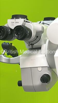 Zeiss OPMI Vario 700 Dual Operated Surgical Microscope with 2 x f170 Binoculars, 4 x 12,5x Eyepieces and Monitor on Zeiss Stand (Powers Up with Good Bulb) *S/N SN6636141656* - 12