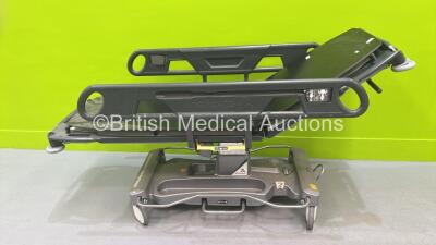 Anetic Aid QA3 Hydraulic Emergency Trolley (Hydraulics Tested Working - Damaged Handle - See Pictures) *S/N 17093*