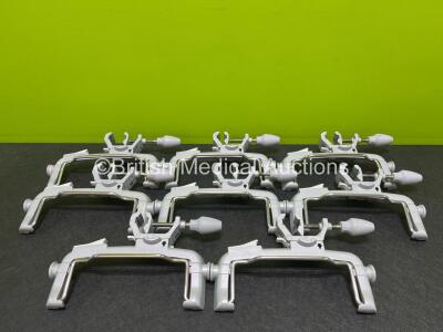 8 x B.Braun Pole Clamps