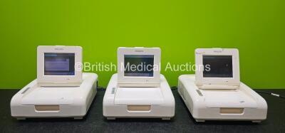 3 x Philips Avalon FM20 Fetal Monitors (All Power Up) *SN DE53008721 / DE53031067 / DE53002017*